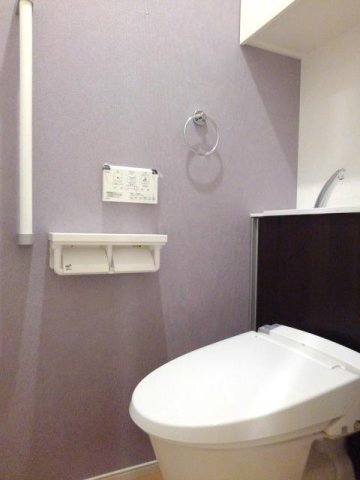トイレ　トイレもきれいです