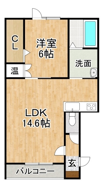 Class帯広IIの間取り写真