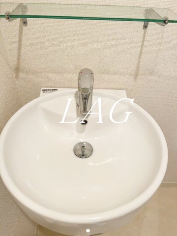 洗面設備　洗面台です。