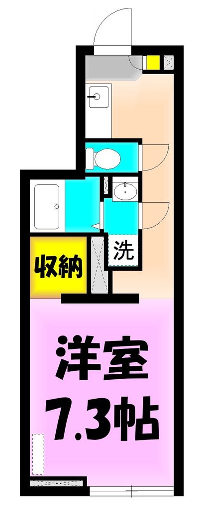ＪＲ高崎線 吹上駅 徒歩14分 2階建 築1年の間取り写真