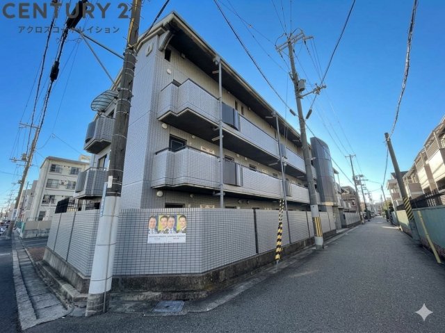 建物外観　オートロック完備、TVモニター付きインターホン完備☆