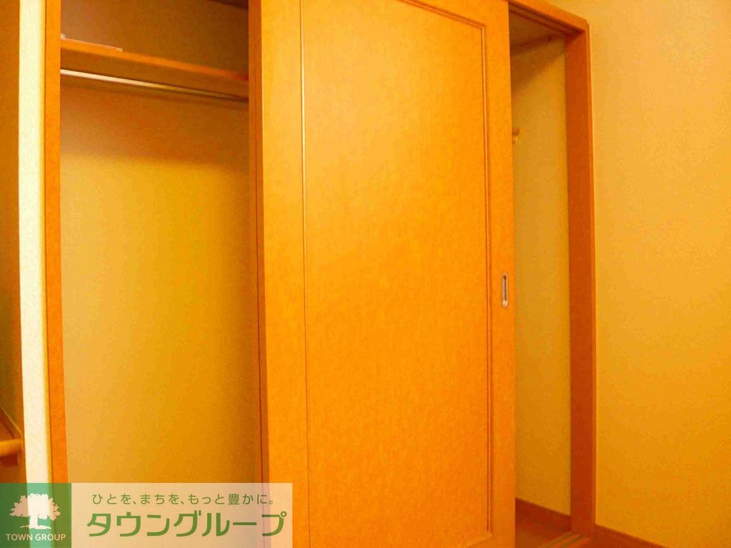 収納　大容量クローゼット完備です。