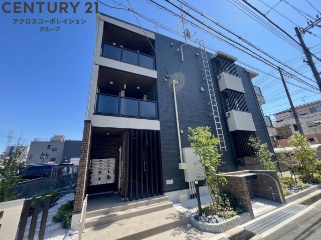 建物外観　オートロック付きで安心です！