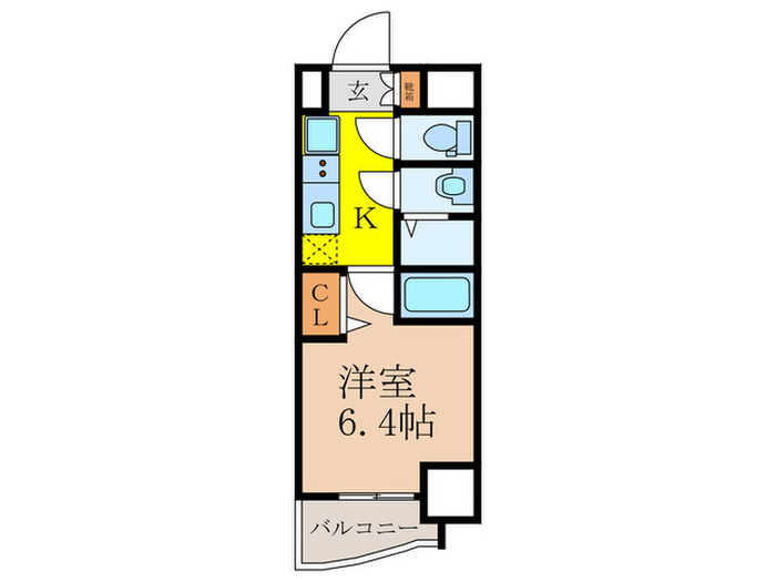 ArtizA新大阪D.C.の間取り写真