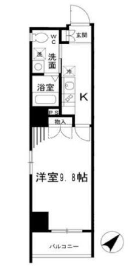 ヴィルダイワの間取り写真