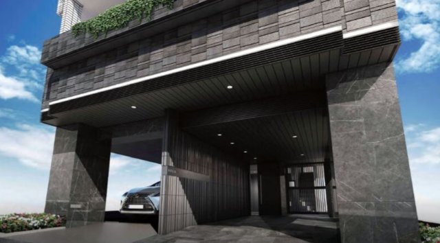 建物外観　外観パース