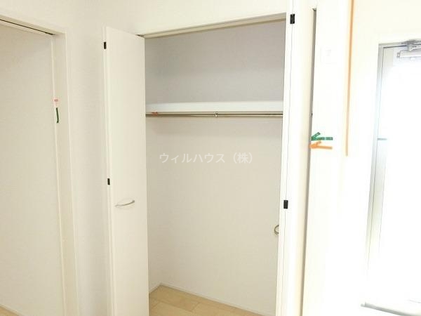 収納　クローゼット！