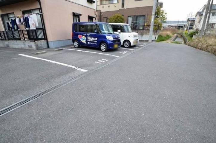 駐車場　眺望