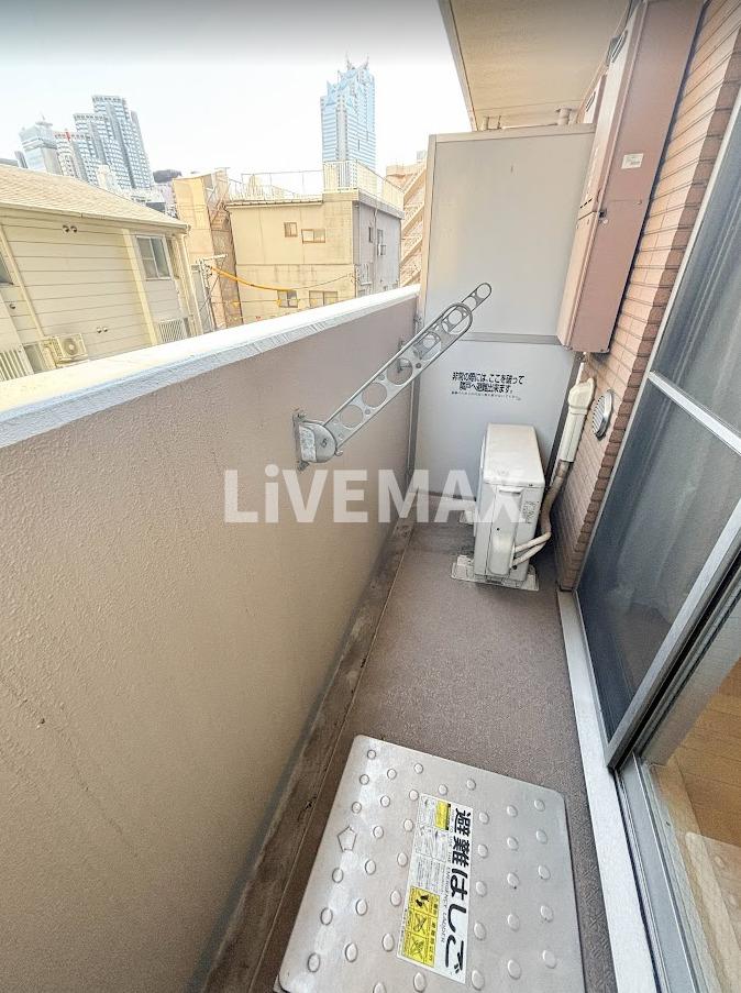 バルコニー　家電・家具が1式揃っております。