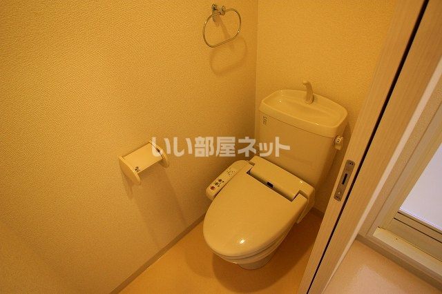 【キューブコートのトイレ】