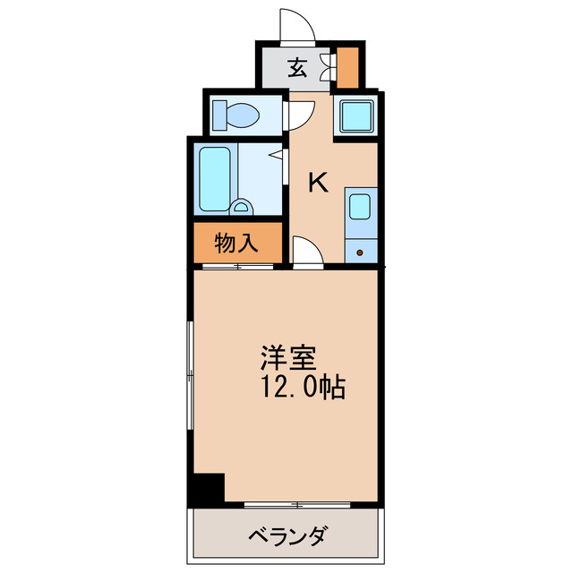 メイセイハイツIIの間取り