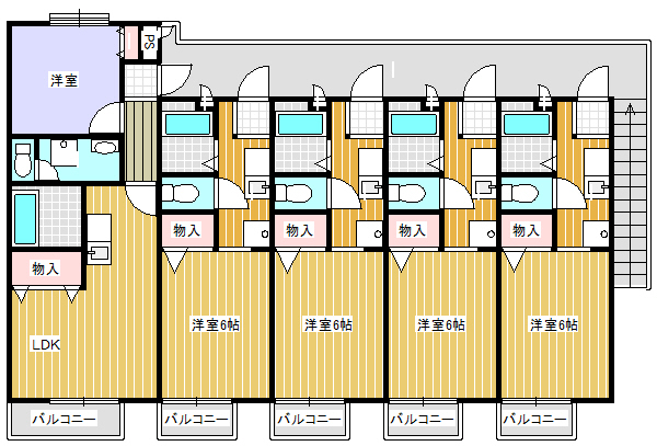 エムロードの間取り