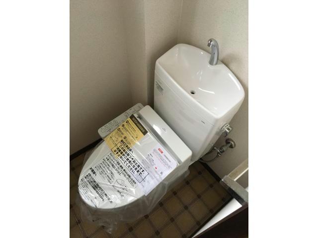 【福知山市字荒河のアパートのトイレ】
