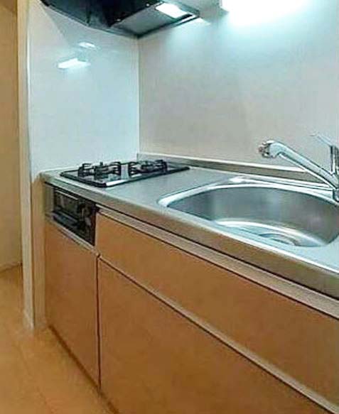 キッチン　★使いやすい二口コンロ、システムキッチン★