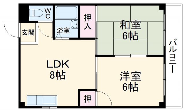 グレース嵐山の間取り