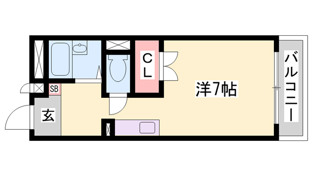 サンフレッチェ南条Ｂの間取り