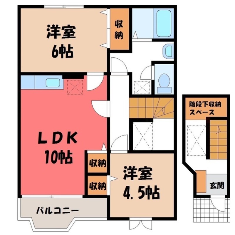 カレント IIの間取り