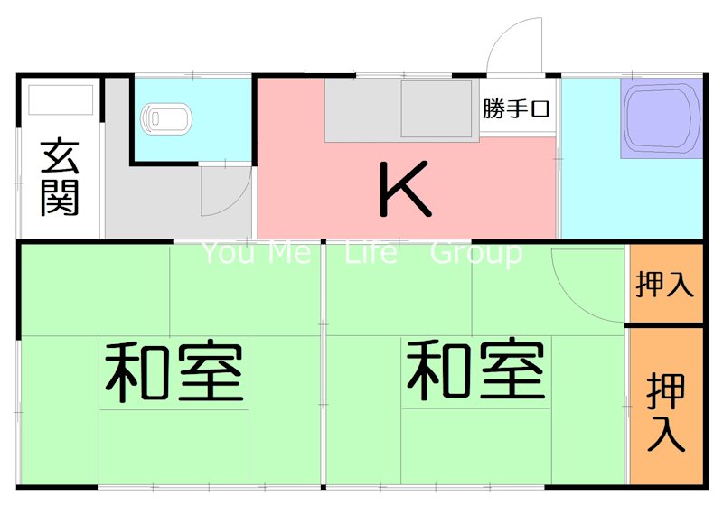 神奈川県藤沢市遠藤（一戸建）の賃貸物件の間取り