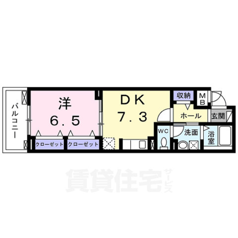 プレッソ・ロート3の間取り