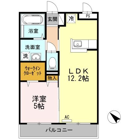 プレミールカルチェの間取り