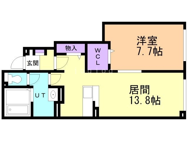 ぺリエールIの間取り