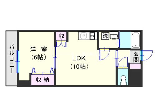 リードインアイエスヒラノの間取り