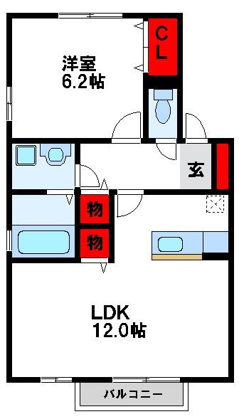 アルティスタ E棟の間取り