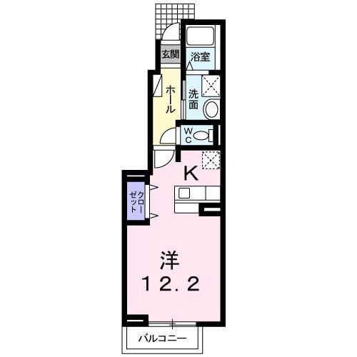 サイスフィールド　IIの間取り