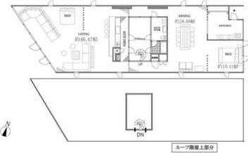 【鎌倉市七里ガ浜のマンションの間取り】