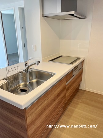 キッチン　IHクッキングヒーター付システムキッチン