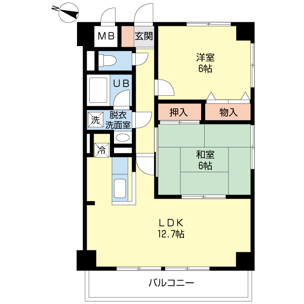 レフィナードの間取り