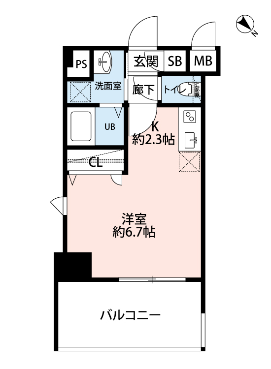 サヴォイソリディティの間取り