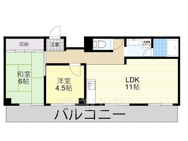 コンプリーション2の間取り