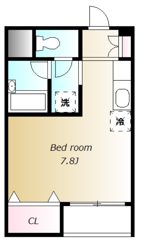 ピュール浜田山の間取り