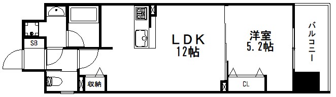 べラジオ雅び京都三条通の間取り