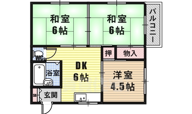 サンピアの間取り