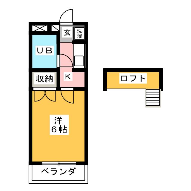 コーポ地蔵野の間取り