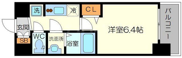 【プレサンス西中島南方セレストの間取り】