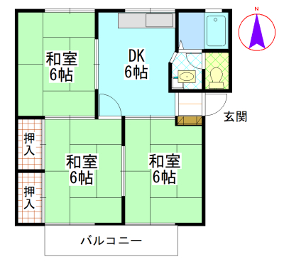 ブランネージュＫの間取り