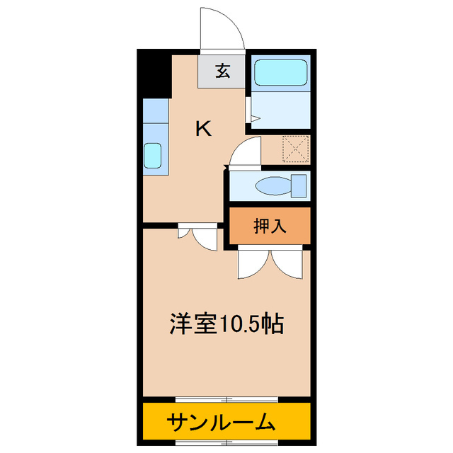 アモールの間取り