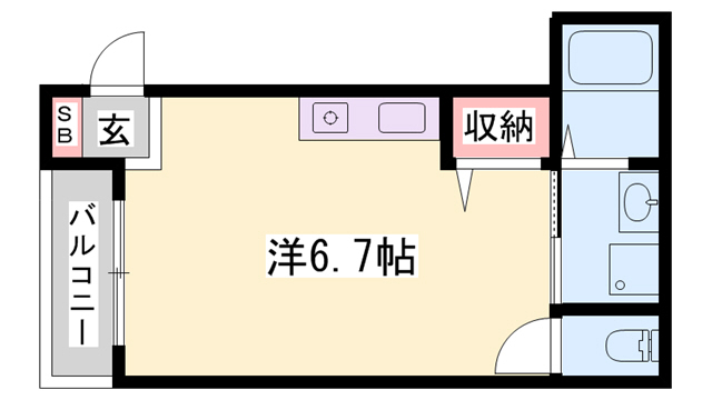 インタービレッジ青山一番館の間取り