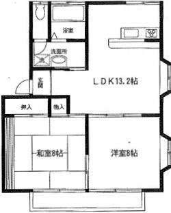 コーポタカハシの間取り