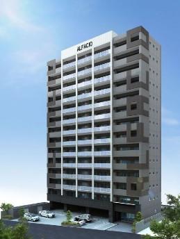 【ＡＬＦＡＣＩＯ　ＳＯＵＴＨ　ＦＯＮＴＥの建物外観】