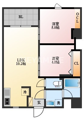 スカイテラスの間取り