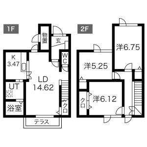 安平APII（仮称）の間取り