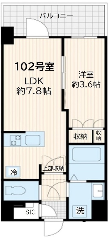 アルカンシエル新宿大京町の間取り