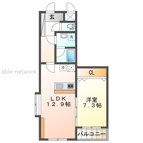 ホポロ大形本町の間取り