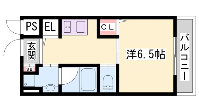 ステラ英賀保の間取り