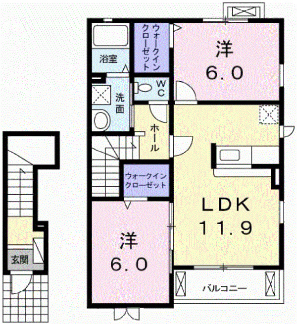 アイファの間取り