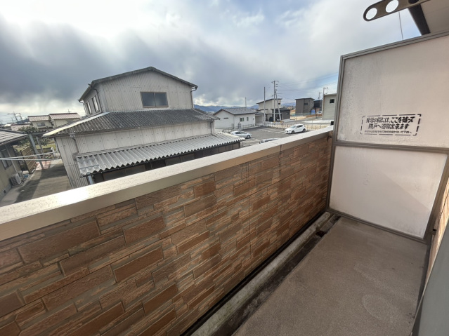 【サンライズ徳田のバルコニー】